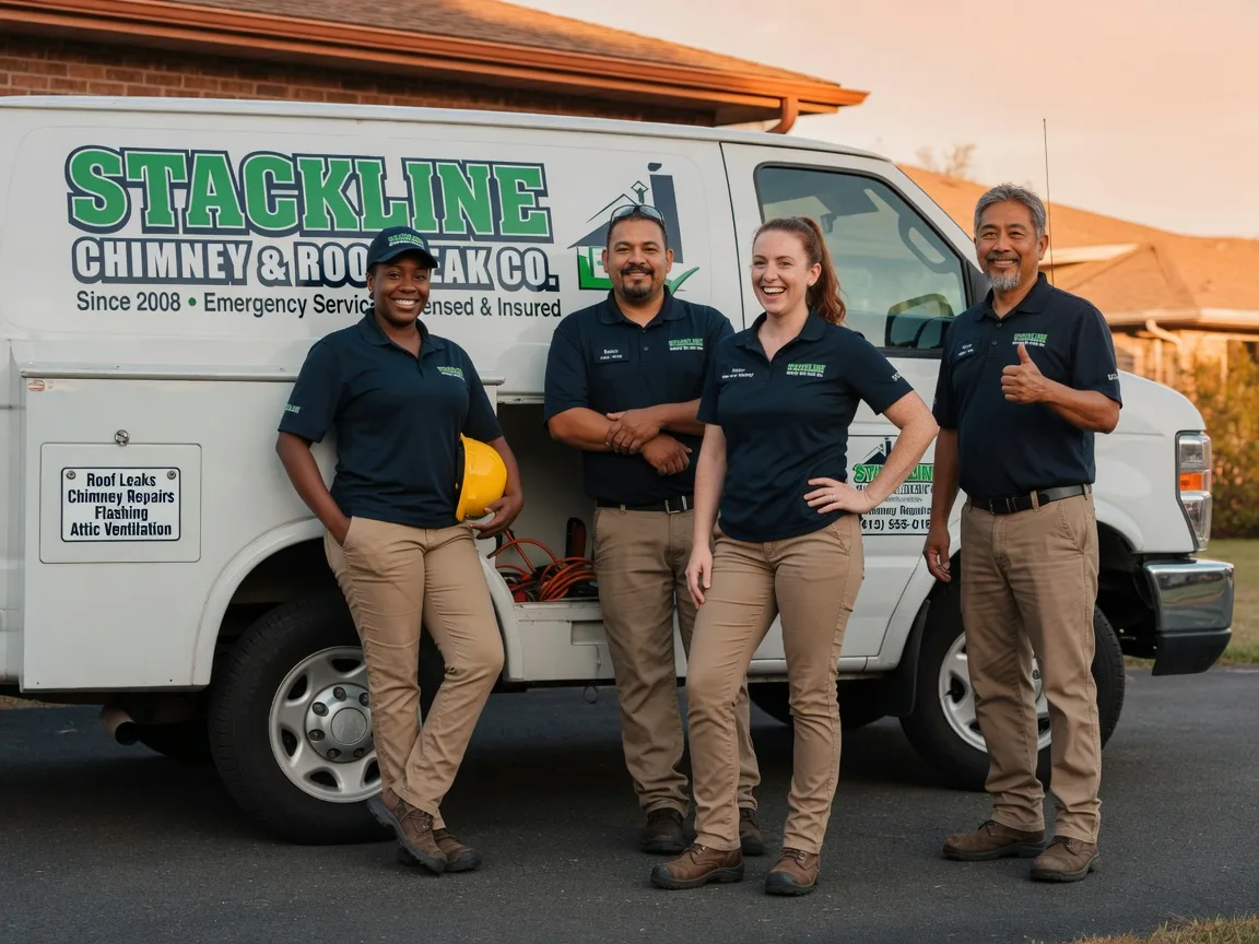 Chimney flashing repair company in Colp, IL